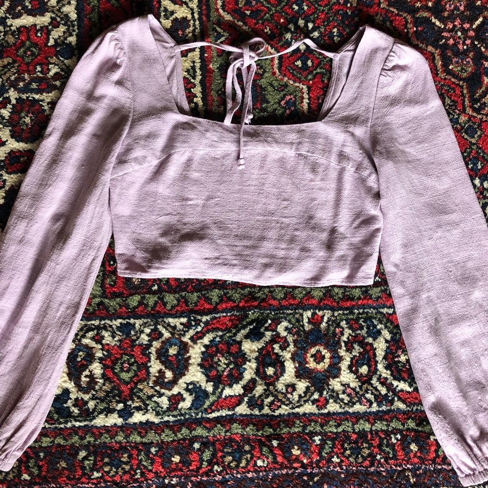 Kendall and Kylie blouse long sleeve